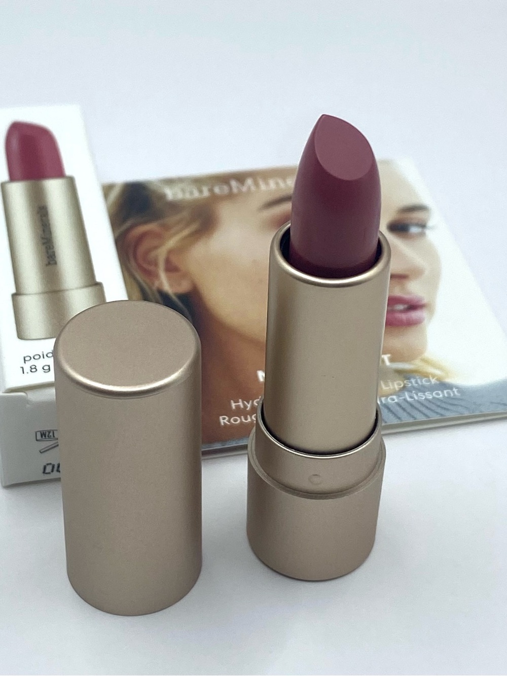BareMinerals Mineralist Hydra Smoothing Lipstick Honesty Travel Size0.06oz/1.8g